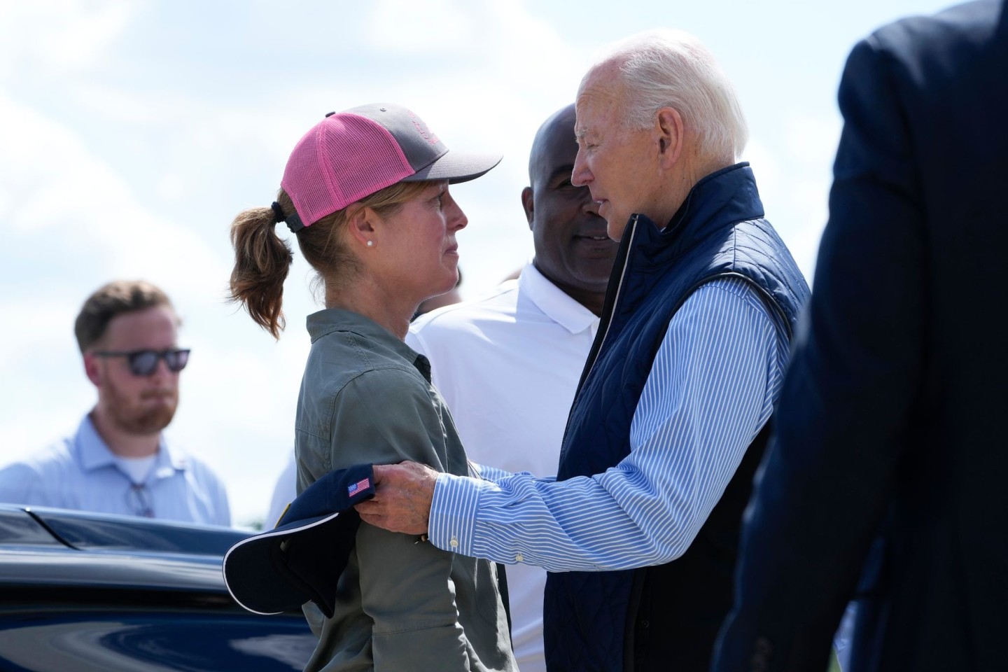 «Wir lassen Euch nicht im Stich», verspricht Biden den Betroffenen.