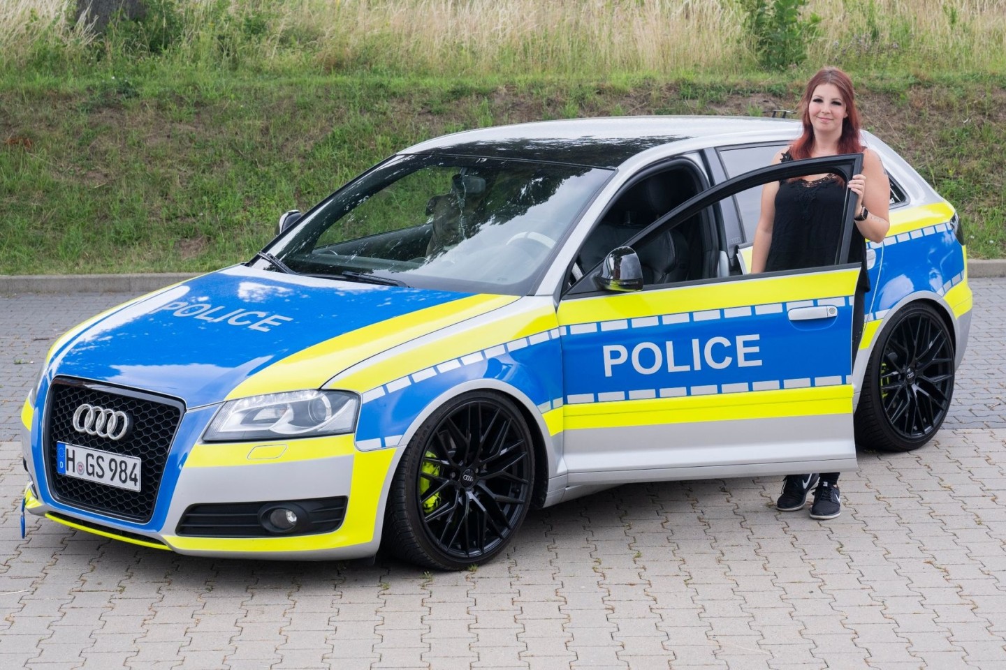 Ein eigenes Polizeiauto - das hat nicht jeder