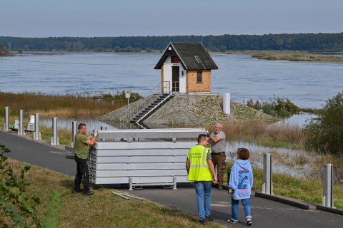 Oder-Hochwasser: Höchste Alarmstufe in Ratzdorf erwartet